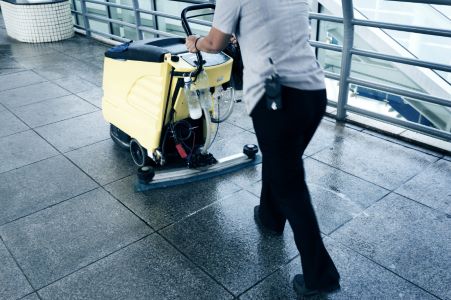 Floor cleaning in Round Rock by The Crew Janitorial